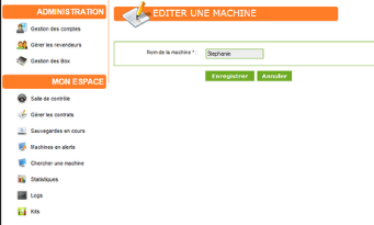 Changement de nom des machines - Release V3.6.0