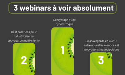 Cybersécurité IT _ 3 webinaires à voir absolument