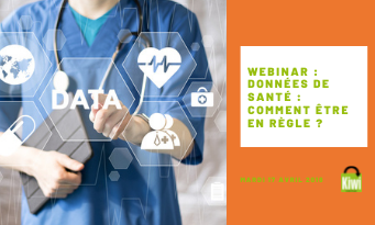 Webinar  données de santé et règlement