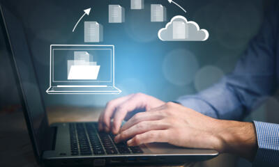 business-man-working-computer-with-file-cloud-icon business-man-working-computer-with-file-cloud-icon