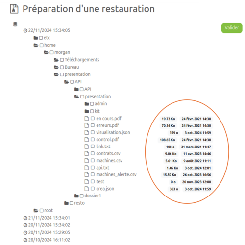 Affichage_date_taille_fichier_restauration Affichage_date_taille_fichier_restauration