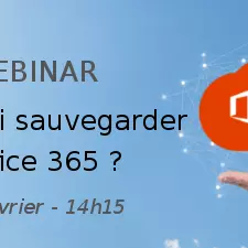 Webinar sauvegarde Office 365