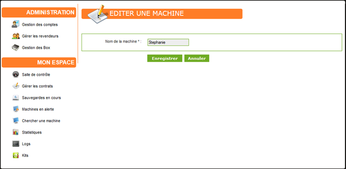 changement nom machine changement nom machine